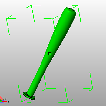 棒球棒 by 油麦菜 3D打印模型