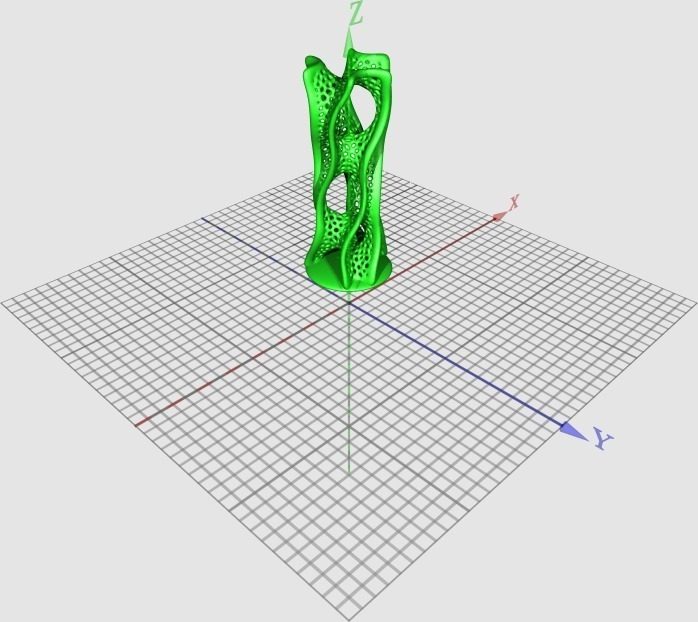 沃罗诺伊塔 by MakerbotR2 3D打印模型