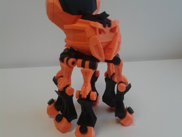 机器蜘蛛 by GeeKee 3D打印模型