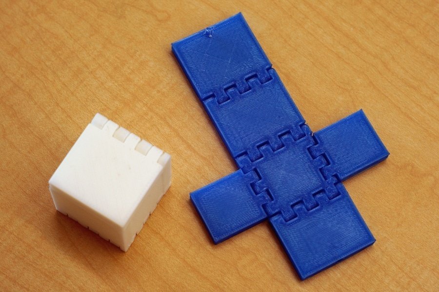 可折叠可打印盒子 by 囧里个囧 3D打印模型