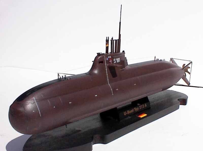 德国212型潜艇 by shopnc1 3D打印模型