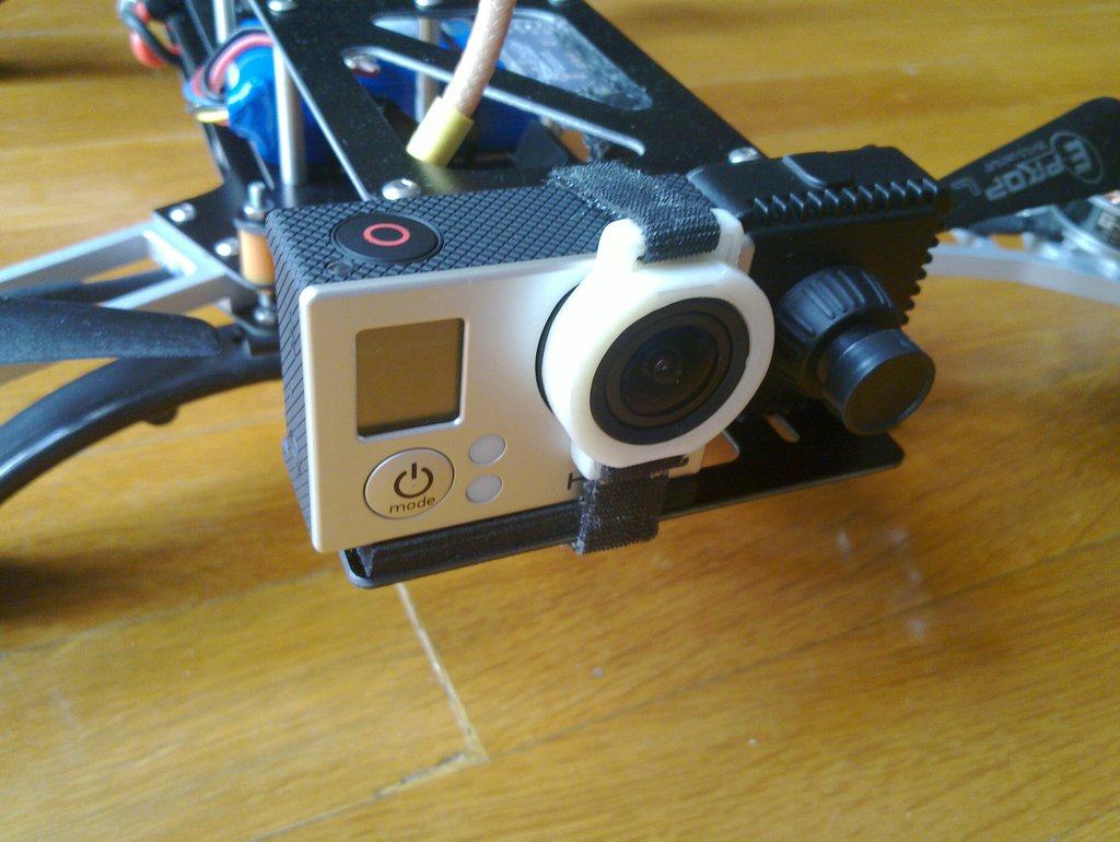 GoPro Hero3 运动相机套 by shopnc1 3D打印模型