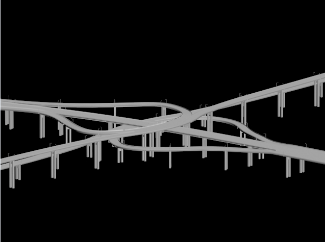 立交桥 by 太阳以东 3D打印模型