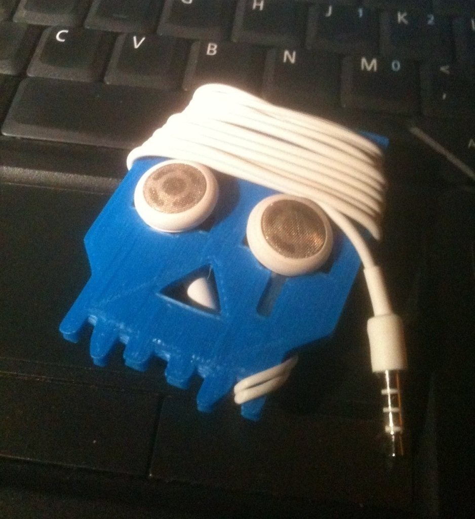 木乃伊造型的耳机收纳盒 by molaoda 3D打印模型