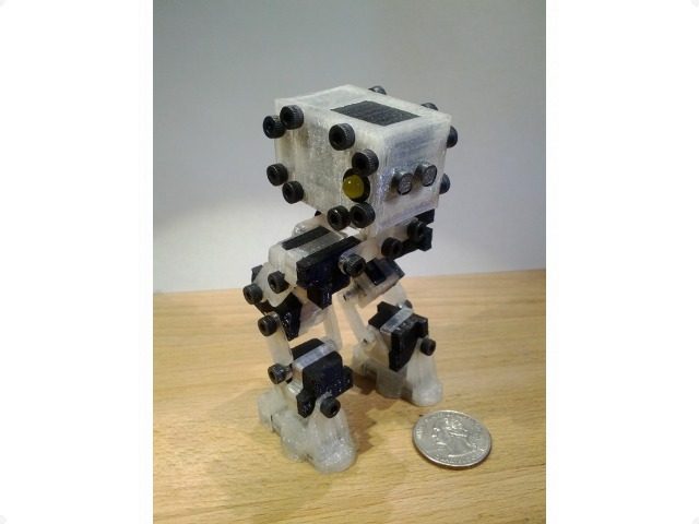 迷你ROFI机器人模型 by 我爱萌宠 3D打印模型