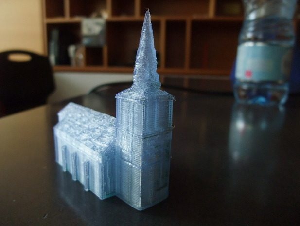 简约版的教堂模型 by 摆渡人 3D打印模型