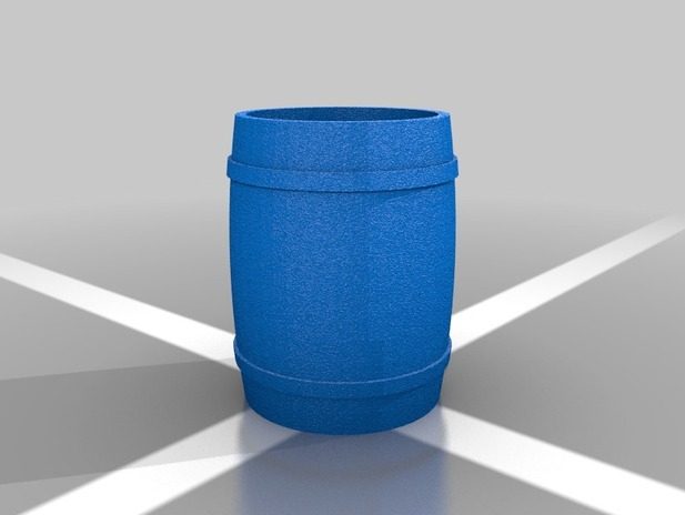 迷你小酒桶 by lishuang 3D打印模型