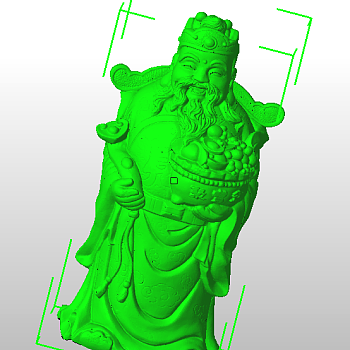 文财神——财神来了赶紧拜拜吧！ by shopnc1 3D打印模型