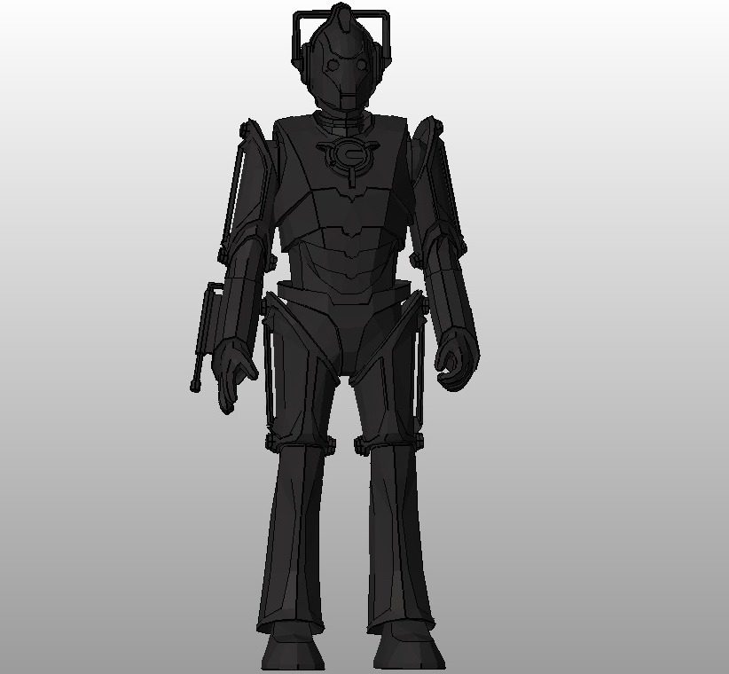奥特曼造型机器人 by zbeiping 3D打印模型