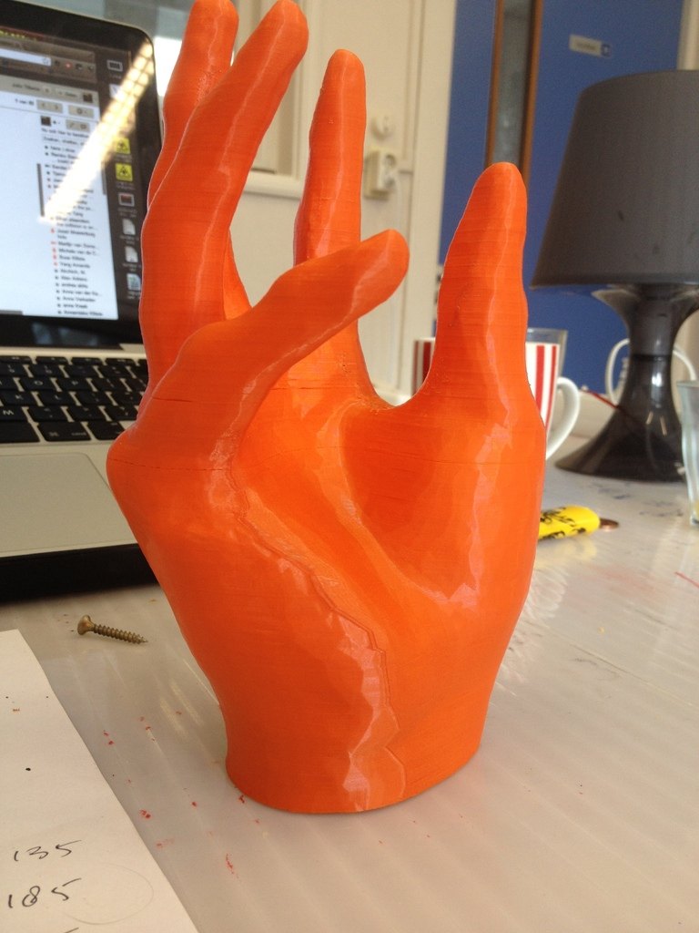 手 或者是手机座 或者是水果座，或者是首饰座 by yankee 3D打印模型