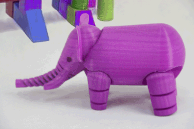 大象玩具 by 双塔奇兵 3D打印模型
