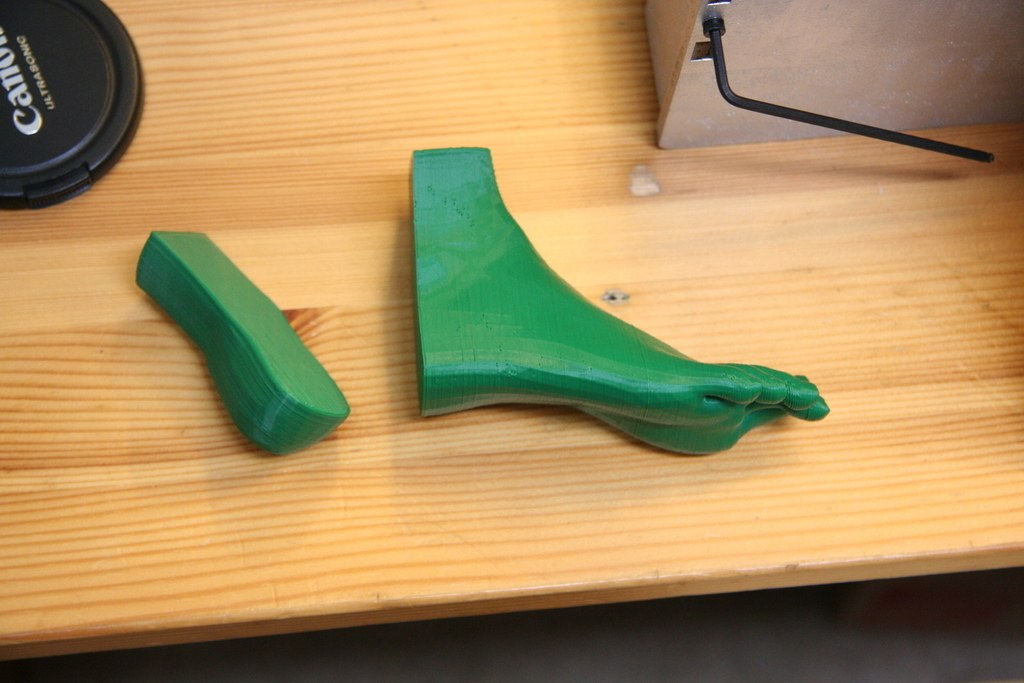 一只脚模型 by 婶婶的脑海里 3D打印模型