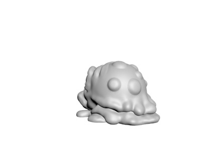 小怪物瓦斯球 by 太阳以东 3D打印模型