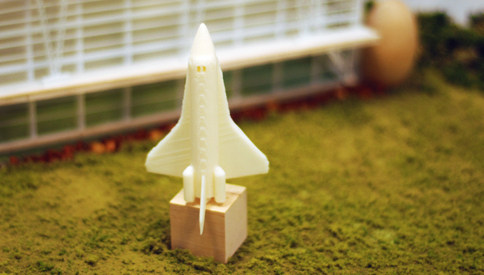 航天飞机模型 by 大黄易 3D打印模型