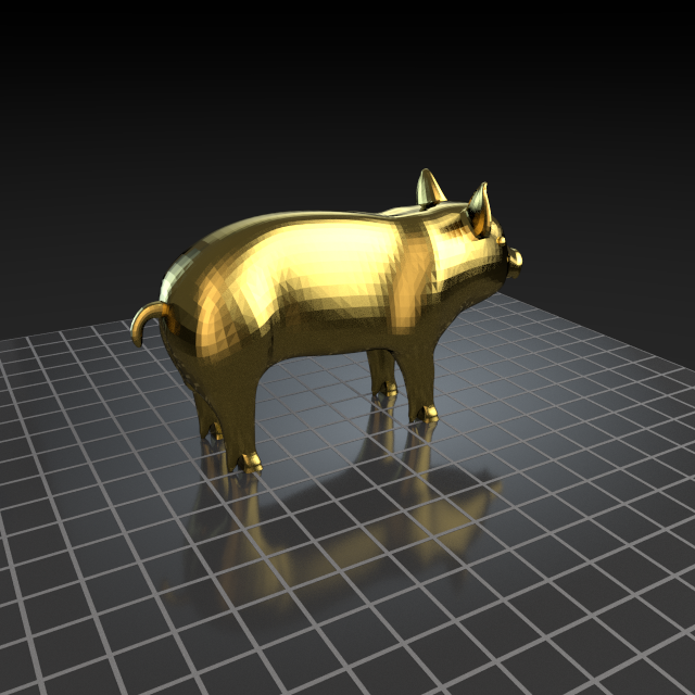 小猪 by 好多好多6 3D打印模型
