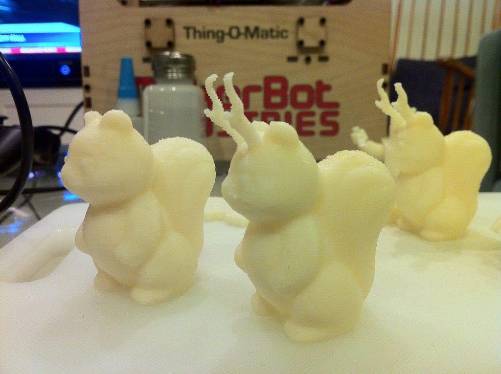 带角的松鼠 by 渲染之神 3D打印模型