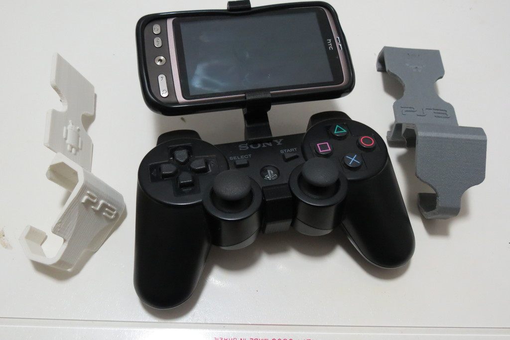 用PS3的手柄玩手机游戏 by PLA是什么 3D打印模型