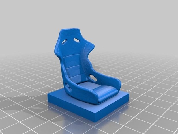 轿车座椅模型 by 双喷头 3D打印模型