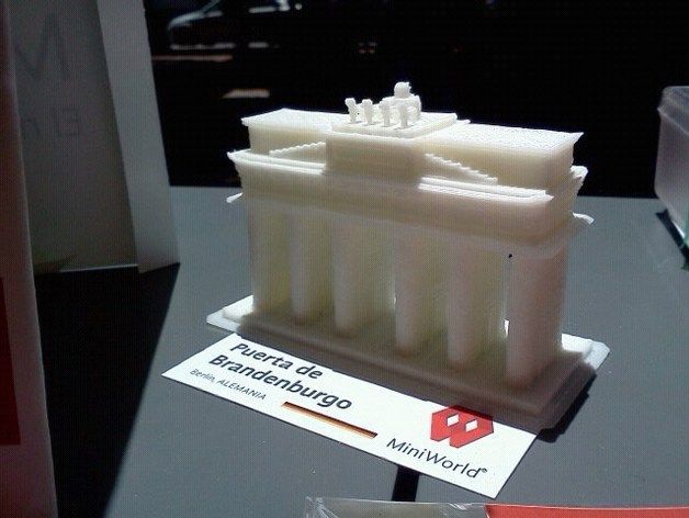 德国的勃兰登堡门 by 其他情况 3D打印模型