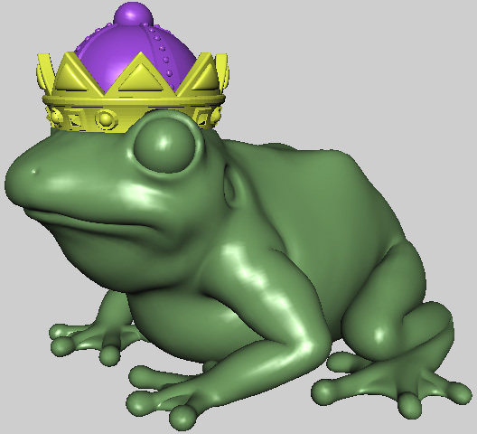 青蛙王子 by 今天是个好日子 3D打印模型