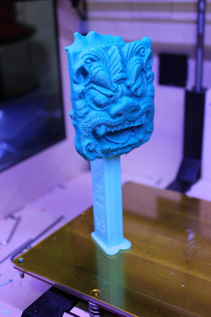 皮礼士糖果盒上的食人魔头像 by 大喇叭通知 3D打印模型