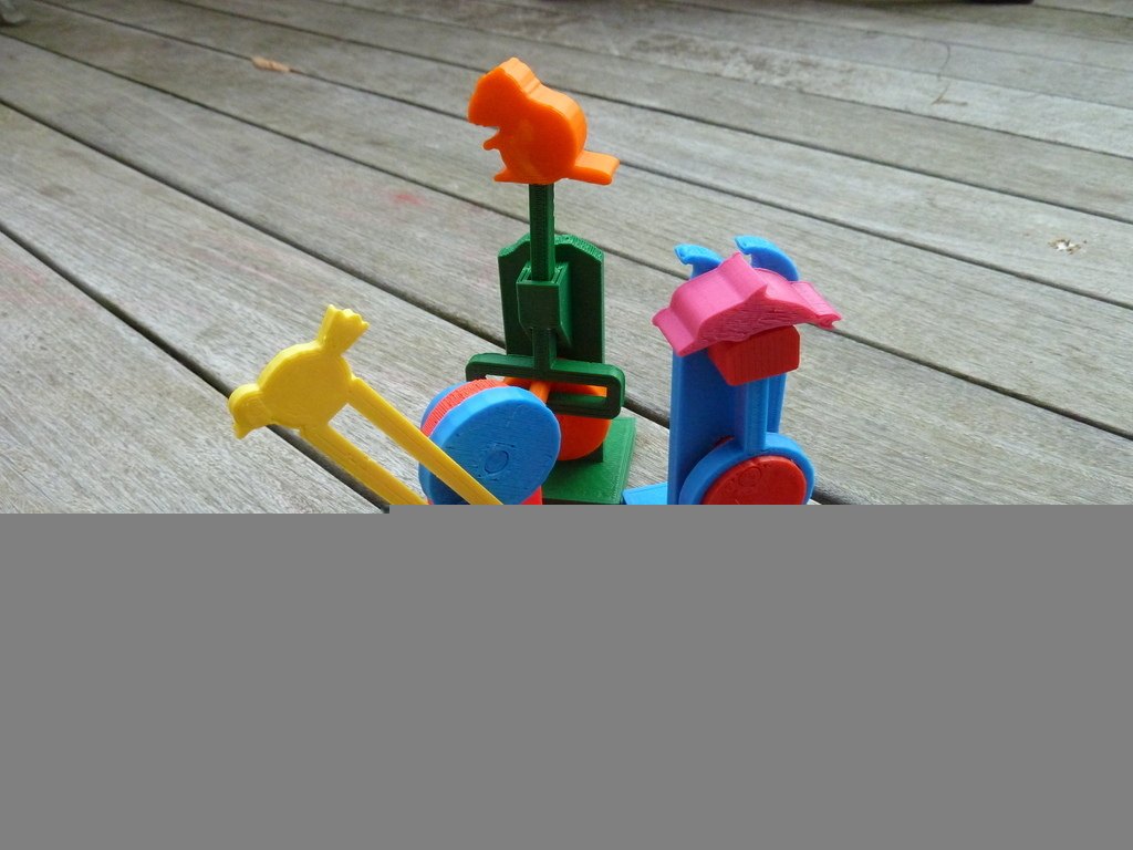 机械动物玩具 by 摆渡人 3D打印模型