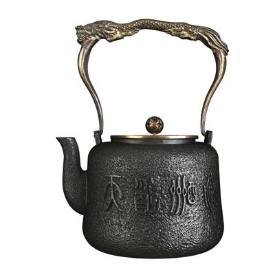中式铁艺茶壶su模型