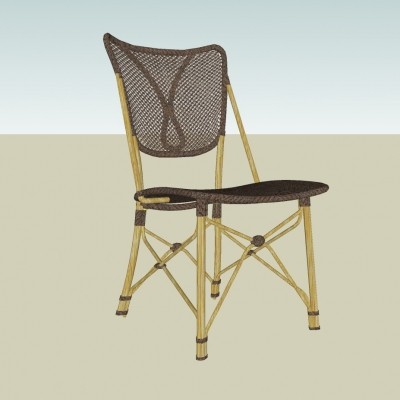 现代网布单椅su模型