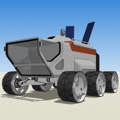 现代火星登陆车su模型