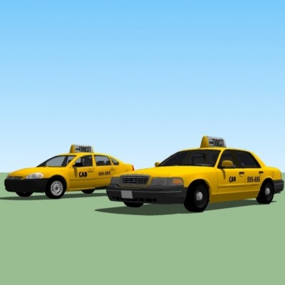现代出租车su模型