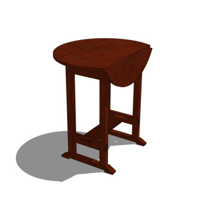 中式实木书桌su模型