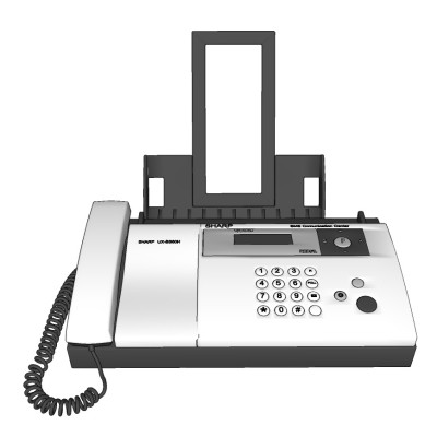 现代电话机su模型