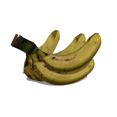 现代水果香蕉su模型