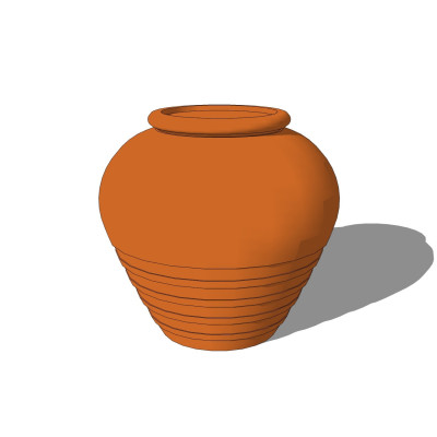 现代陶罐su模型