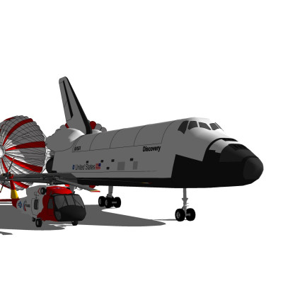 现代航天飞机su模型