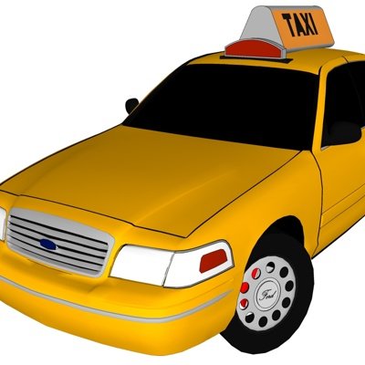 现代出租车su模型