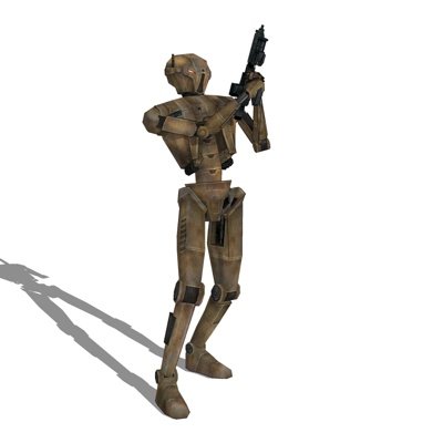 现代机器人战士su模型