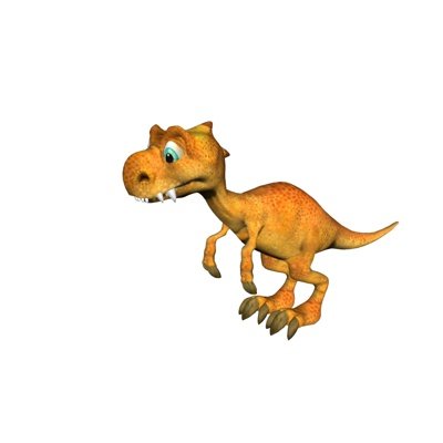 现代恐龙玩具su模型