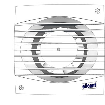 现代排气扇su模型