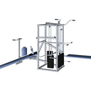 现代健身设备su模型