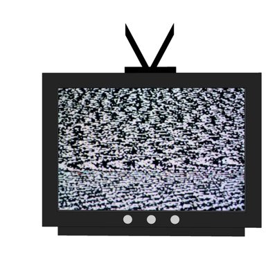 现代壁挂式电视机su模型