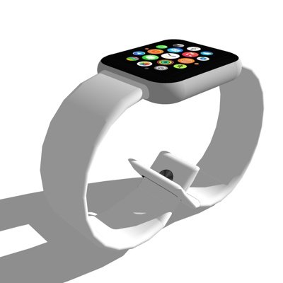 现代苹果智能手表su模型