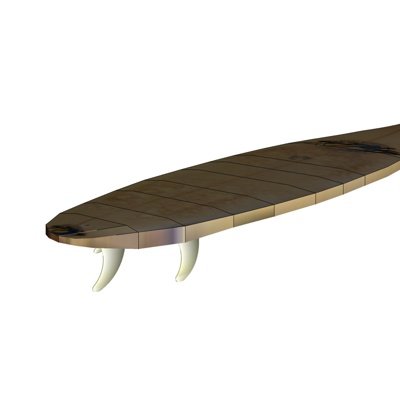 现代冲浪板su模型