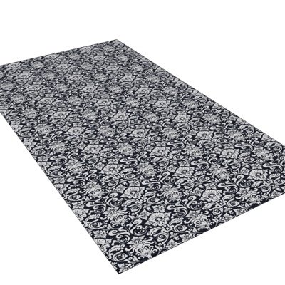 现代布艺花纹地毯su模型