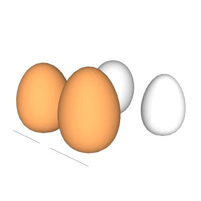 现代鸡蛋su模型