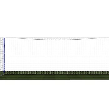 现代足球门su模型