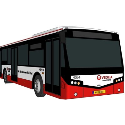 现代旅游巴士su模型