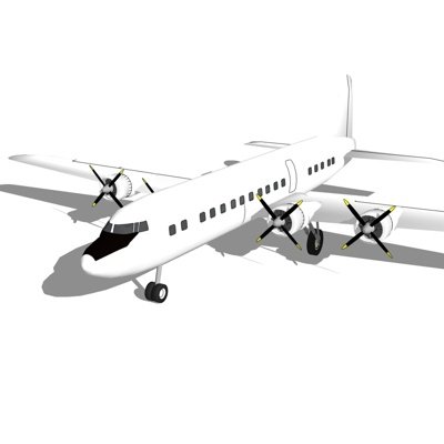 现代飞机su模型