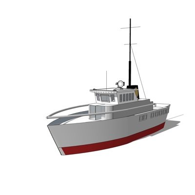 现代搜索船su模型