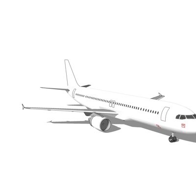 现代大型客机su模型
